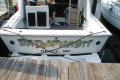 Deale Boat Lettering