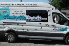 Van Lettering Calvert County Southern Maryland
