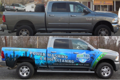 EcoTek Powerwash 2013 RAM 2500HD Pick Up Vehicle Wrap, Calvert County, Southern Maryland 020917